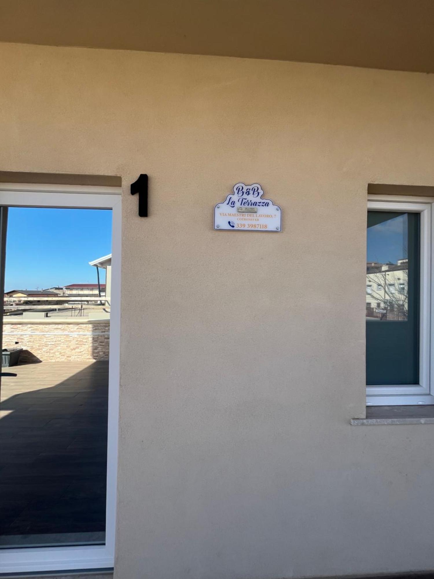 Cotronei B&B La Terrazza Polifrone المظهر الخارجي الصورة