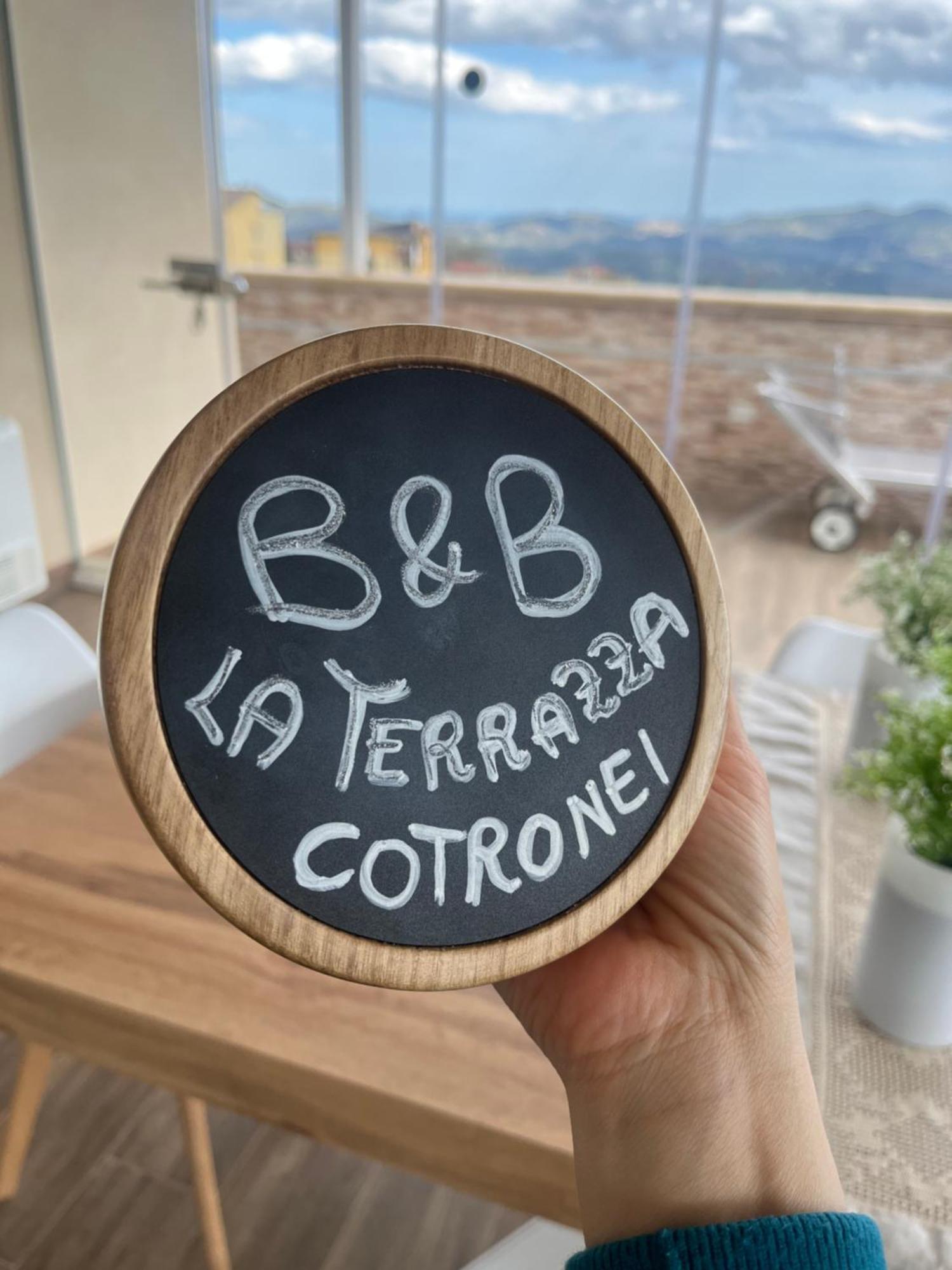 Cotronei B&B La Terrazza Polifrone المظهر الخارجي الصورة